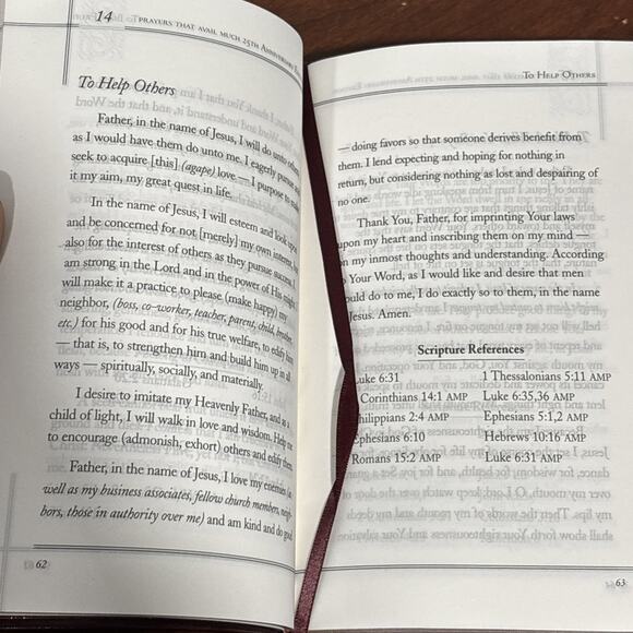 Prayers That Avail Much 25Th Anniversary Commemorative Burgundy Leather: Th... - Picture 7 of 7